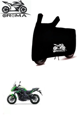 AutoGalaxy Waterproof Two Wheeler Cover for Kawasaki(Versys 650 BS6, Black)