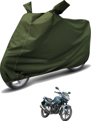 Caronix Waterproof Two Wheeler Cover for Suzuki(GS 150R, Green)