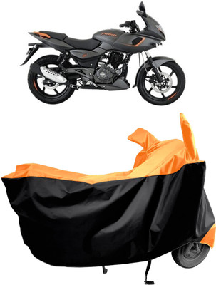 Amexride Two Wheeler Cover for Bajaj(Pulsar 180F BS6, Multicolor)