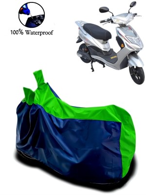 Autofly Waterproof Two Wheeler Cover for Avon(E Lite, Blue, Green)