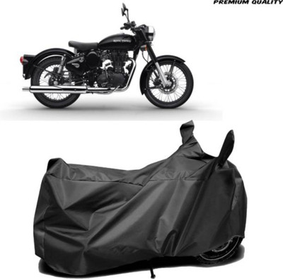 LIFE TO HUB Two Wheeler Cover for Ather, KTM, Piaggio, Royal Enfield, Suzuki(Heavy Duty, Black)