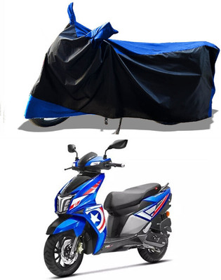 DeepShakshi AUTOMOTIVE Waterproof Two Wheeler Cover for TVS(Ntorq 125, Blue)
