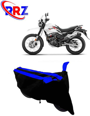 RRZ Waterproof Two Wheeler Cover for Hero(MotoCorp XPulse, Black, Blue)