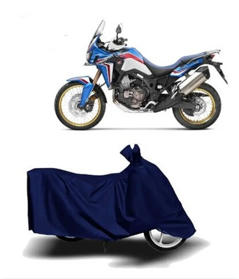 Tritika Waterproof Two Wheeler Cover for Honda(Africa Twin, Blue)