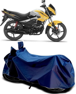 AASHTIK MART Two Wheeler Cover for Hero(Passion Pro i3S, Blue)