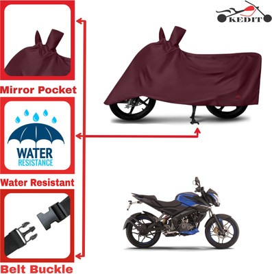 AASHTIK MART Two Wheeler Cover for Bajaj(Pulsar NS-160, Maroon)