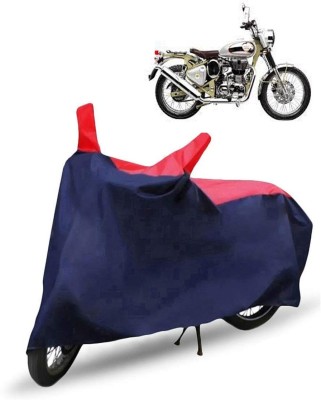 MMSSTAR Waterproof Two Wheeler Cover for Royal Enfield(Bullet Trials 500, Red, Blue)