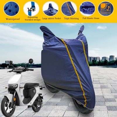 GARREGE Waterproof Two Wheeler Cover for Vmoto Soco(Super Soco Cumini, Blue)