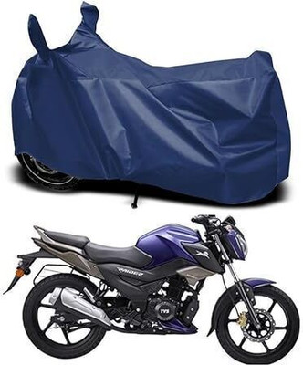 COTSHER Waterproof Two Wheeler Cover for TVS(Raider, Blue)