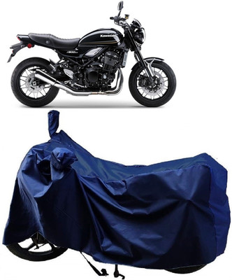 MMSSTAR Waterproof Two Wheeler Cover for Kawasaki(Z900RS, Blue)