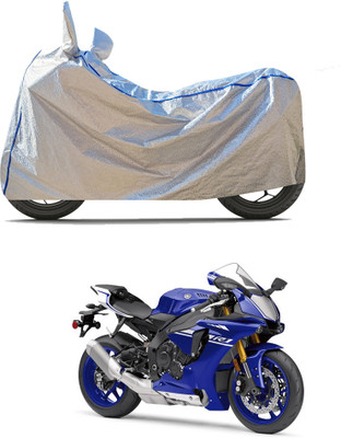 PAGORA Waterproof Two Wheeler Cover for Yamaha(YZF-R1, Silver)