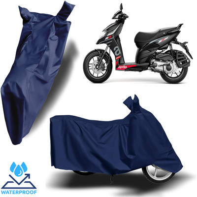 ROYAL AUTO MART Waterproof Two Wheeler Cover for Aprilia(SR 150, Blue)