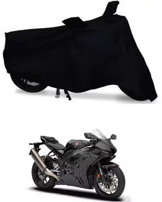 DeepShakshi AUTOMOTIVE Waterproof Two Wheeler Cover for Honda(CBR1000RR Fireblade, Black)