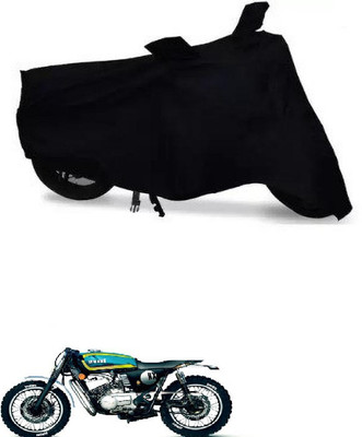 ENTIRELY ELITE Waterproof Two Wheeler Cover for Yamaha(RX 100, Black)