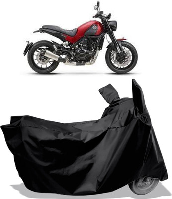 Amexride Two Wheeler Cover for Benelli(Leoncino, Black)