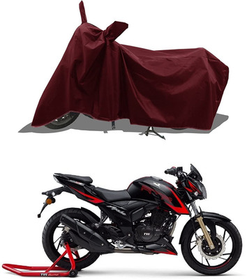 KEDIT Two Wheeler Cover for TVS(Ntorq 125, Maroon)
