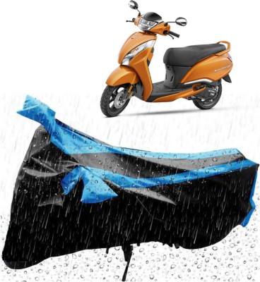 Mdstar Waterproof Two Wheeler Cover for TVS(Jupiter 125, Blue)