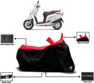 KEDIT Two Wheeler Cover for Universal For Bike(Aviator, Black)