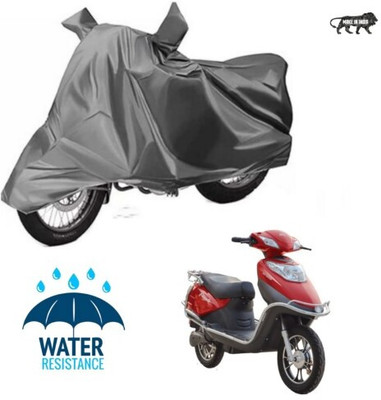 JSJINSIL Waterproof Two Wheeler Cover for Hero(Electric Flash, Grey)