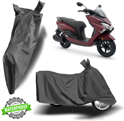 NG Auto Front Waterproof Two Wheeler Cover for Suzuki(Burgman Street 125, Grey)