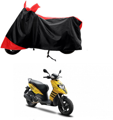 GROFATIK Two Wheeler Cover for Aprilia(Storm 125, Red)