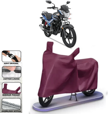 WMIZEXA Waterproof Two Wheeler Cover for Universal For Bike(Maroon)