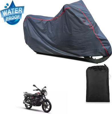 GOSHIV-car and bike accessories Waterproof Two Wheeler Cover for Bajaj(Grey)