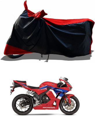 DeepShakshi AUTOMOTIVE Waterproof Two Wheeler Cover for Yamaha(FZ-25, Red)