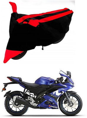 AutoGalaxy Waterproof Two Wheeler Cover for Yamaha(YZF R3, Red, Black)