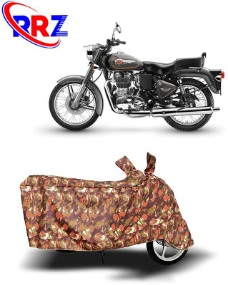 RRZ Waterproof Two Wheeler Cover for Royal Enfield(Bullet 500, Multicolor)