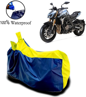 rakku Waterproof Two Wheeler Cover for Benelli(TNT 600i, Yellow, Blue)