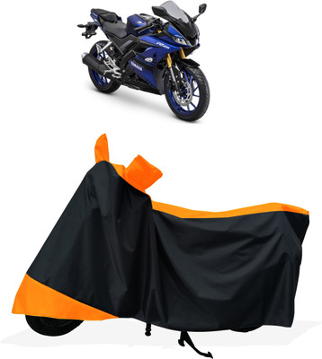 Tricway Two Wheeler Cover for Yamaha(YZF R15 V3.0, Orange)