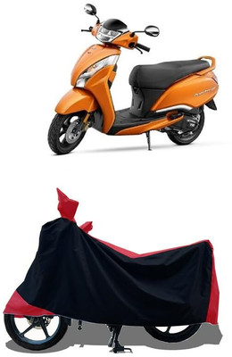 AASHTIK MART Two Wheeler Cover for TVS(iQube Electric, Red)
