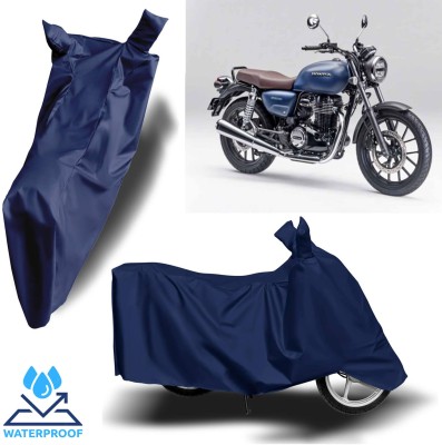 ROYAL AUTO MART Waterproof Two Wheeler Cover for Honda(CB350RS, Blue)