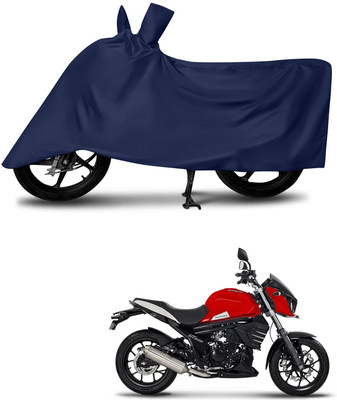 KEDIT Two Wheeler Cover for Mahindra(MOJO XT 300, Blue)