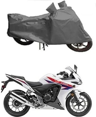 Tritika Waterproof Two Wheeler Cover for Honda(CBR300R BS6, Grey)