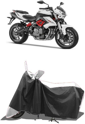 SUGASHRI Waterproof Two Wheeler Cover for Benelli(TNT 600i, White, Black)