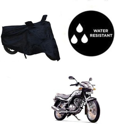 MMSSTAR Waterproof Two Wheeler Cover for TVS(Fiero F2, Black)