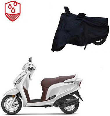 DeepShakshi AUTOMOTIVE Waterproof Two Wheeler Cover for Honda(Aviator, Black)