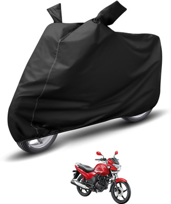 MOCKHE Waterproof Two Wheeler Cover for Hero(Achiever 150, Black)