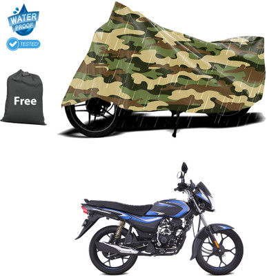 CODOKI Waterproof Two Wheeler Cover for Bajaj(Platina 110, Yellow)
