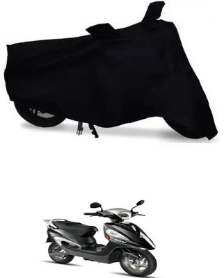 THE REAL ARV Waterproof Two Wheeler Cover for Hero(Electric Maxi, Black)