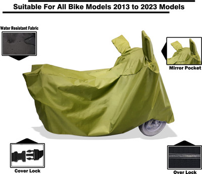 Amexride Two Wheeler Cover for TVS(Apache RTR 310, Maroon)
