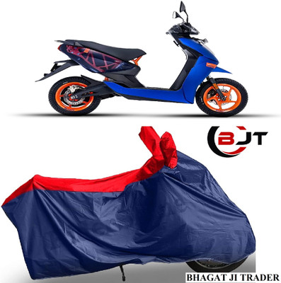 BHAGAT JI TRADER Waterproof Two Wheeler Cover for Ather(450 X, Blue)