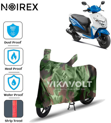 NOIREX Waterproof Two Wheeler Cover for Honda(Dio, Green)