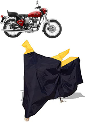 Amexride Two Wheeler Cover for Royal Enfield(Electra 4S, Multicolor)