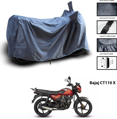 CODOKI Waterproof Two Wheeler Cover for Bajaj(Grey)