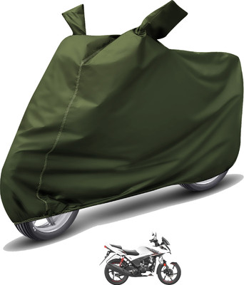 MOCKHE Waterproof Two Wheeler Cover for Hero(Ignitor, Green)