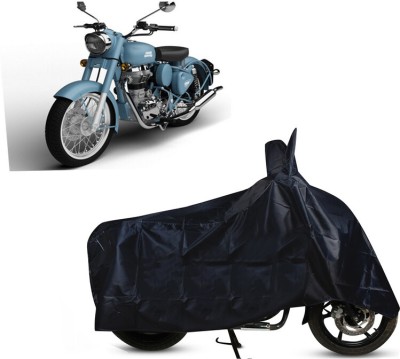 EGAL Waterproof Two Wheeler Cover for Royal Enfield(Classic Squadron, Black)