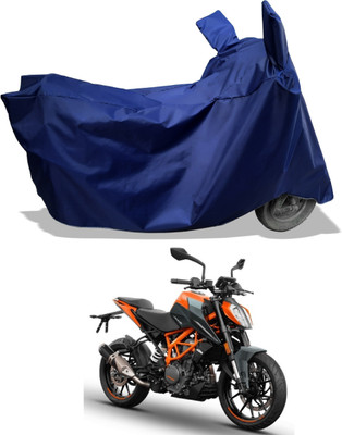 Amexride Two Wheeler Cover for KTM(390 Duke BS6, Blue)